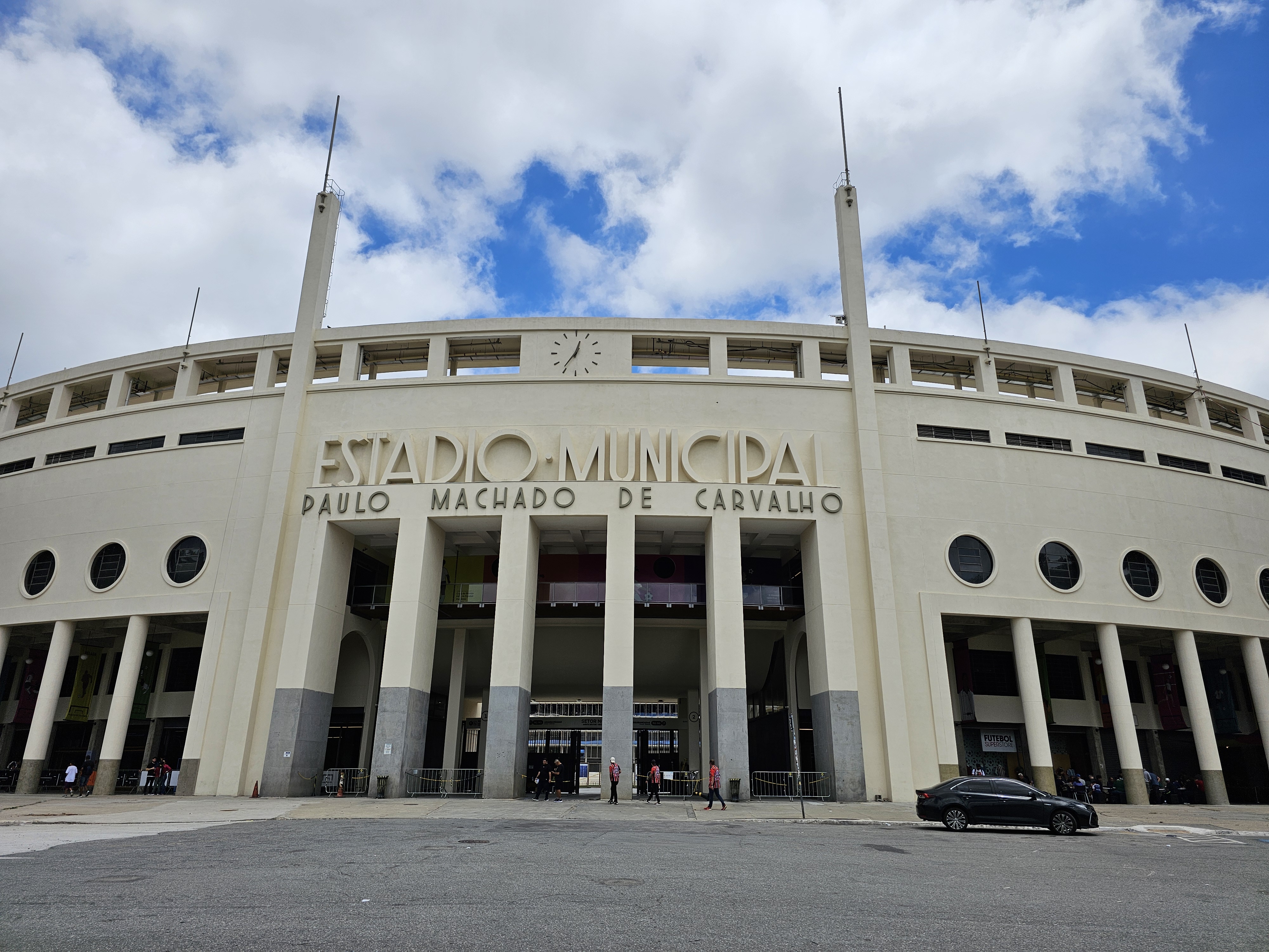 Estádio do Pacaembu e Museu do Futebol em São Paulo